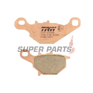 Накладки -TRW- MCB679SI, Kawasaki KLX/KMX 125, Suzuki AN125/150, DR-Z125/L, RM80/85, TR50 Street Magic, UC125 Epicuro, UG110 Hokuto (1995-2013)