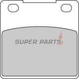 Накладки -FERODO- FDB338P, Kawasaki ZRX / ZX-12R / ZXR / ZZR 400-1200, Suzuki GS / Bandit / GSX / Hayabusa / GSX-R / RF / RG Gamma / SV / TL 250-1300 1983-2010