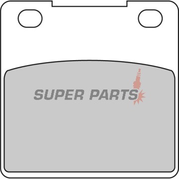 Накладки -FERODO- FDB338P, Kawasaki ZRX / ZX-12R / ZXR / ZZR 400-1200, Suzuki GS / Bandit / GSX / Hayabusa / GSX-R / RF / RG Gamma / SV / TL 250-1300 1983-2010