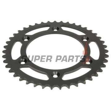 Заден пиньон -JT- JTR210,43, 43 зъба, стоманен, Betamotor RR 125 2018-2021, RR 250 2013-2021, RR 400 2013-2016, RR 450 2013-2014, Honda CR 125 1983-2007, CR 250 1984-2008, CR 500 1984-2001, CRF 150 2003-2018, CRF 230 2003-2019