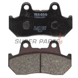 Накладки -FERODO- FDB665P, Honda CB 900/1100, CBR 600F (1987-1990), CX 500/650, VF 500-1000 Interceptor & Magna, VT 500-1100 Shadow, XL 600 Transalp (1980-2000)