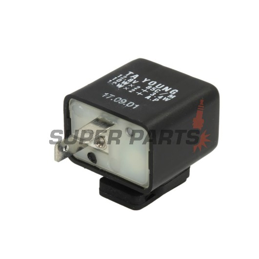 Реле за мигачи -RMS- MBK CT (Sorisso) 50 1991-1996, MBK Target 50 1991-1995, MBK YW (Booster) 100 1999-2001, Yamaha BW S 100 1999-2001, Yamaha CR 50 1991-1995, Yamaha CT 50 1991-1995, Yamaha YA 50