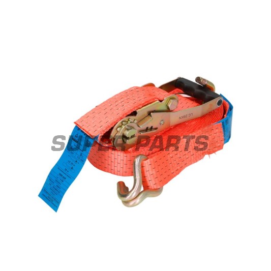 Колан за осигуряване -CARGOPARTS- 12m, с тресчотка, 300daN