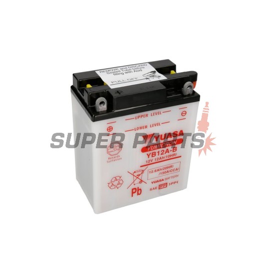 Акумулатор -YUASA- YB12A-B, 13Ah 12V