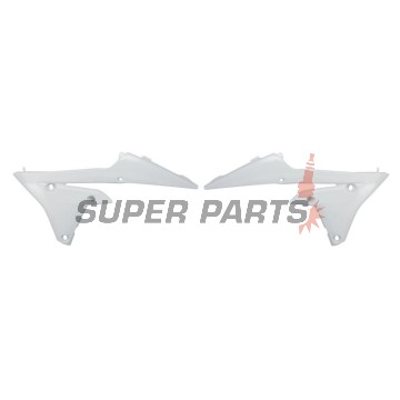 Предни странични пластмаси -POLISPORT- бели, YAMAHA WR, YZ 250/450 2014-2019