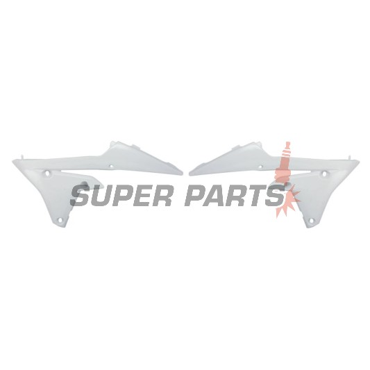 Предни странични пластмаси -POLISPORT- бели, YAMAHA WR, YZ 250/450 2014-2019