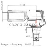 Външен кормилен накрайник -4 RIDE- Arctic Cat/CAN-AM/CF Moto/Kawasaki/Suzuki/Yamaha 250-800 1987-2017