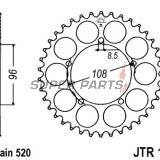 Заден пиньон -JT- JTR16,44, 44 зъба, стоманен, Aprilia Tuareg 125 1986-1988, Gilera XR1 125 1988