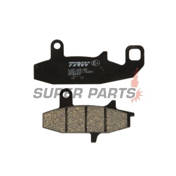 Накладки -TRW- MCB597, Honda VTZ250 Xelvis, Suzuki DR650/650R/RS/RSE/RE/SE, DR750S-800S Big (1988-1996)