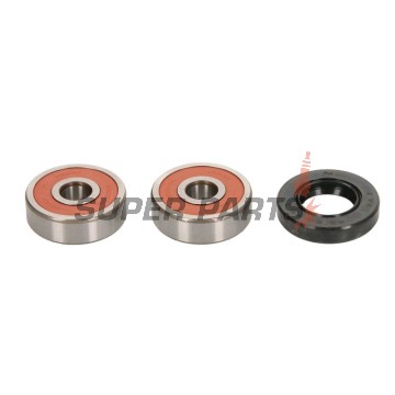 Колесен лагер комплект -TOURMAX- Yamaha CS (Jog) 50 2002-2015, Yamaha CW 50 1990-2016, Yamaha EW (Slider) 50 2000-2015, Yamaha FS1 50 1978-1979, Yamaha NS (Aerox) 50 2013-2016, Yamaha YE (Zest) 50 1992-1995