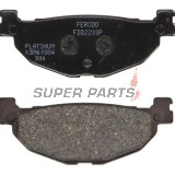 Накладки -FERODO- FDB2200P, Yamaha YP Majesty 400 2005-2007