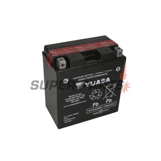 Акумулатор -YUASA- YTX20CH-BS, 19Ah 12V
