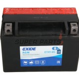 Акумулатор -EXIDE- YTX9-BS, 8Ah 12V