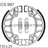 Накладки (челюст) -TRW- MCS987, 110x25mm, Piaggio / Vespa Sfera 1 50 (1991-1994), Sfera 2 80 (1994-1996)