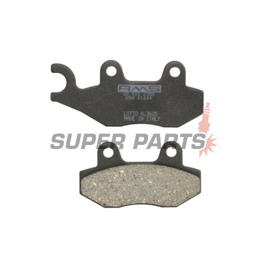 Накладки -RMS- 22 510 0350, Kymco Dink 125 1997-2012, Kymco Dink 150 1997-2000, 2002-2003