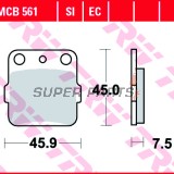 Накладки -TRW- MCB561, Honda CR/CRF/TRX 80-420 1992-2020; Kawasaki KFX/KX 65-450 1987-2020; Suzuki LT/RM 65-500 1987-2008; Yamaha Grizzly/Raptor/YFZ/YZ 80-660 1989-2020