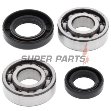 Лагери и семеринги за колянов вал комплект -4 RIDE- Kawasaki KFX 50 2003-2006, Suzuki JR 50 1978-2007, Suzuki LT 50 1984-1987, Suzuki LT-A 50 2001-2005