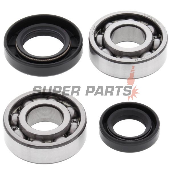 Лагери и семеринги за колянов вал комплект -4 RIDE- Kawasaki KFX 50 2003-2006, Suzuki JR 50 1978-2007, Suzuki LT 50 1984-1987, Suzuki LT-A 50 2001-2005