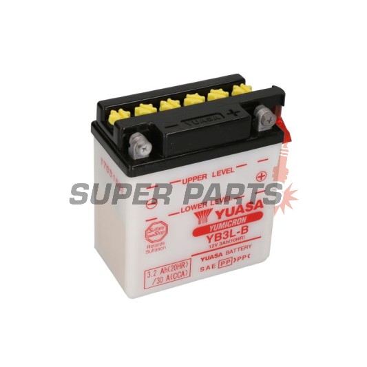 Акумулатор -YUASA- YB3L-B, 3Ah 12V