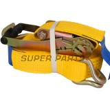 Колан за осигуряване -CARGOPARTS- 8m, с тресчотка, 300daN