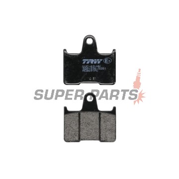 Накладки -TRW- MCB691PC, синтеровани, Honda CB400 Super Four (1999-2004), Kawasaki GTR1400 (2007-2017), ZX-14R Ninja 1400 (2006-2020), ZX-7RR Ninja 750 (1996-1999), ZZR1400 (2006-2019), MZ 1000S (2004-2005), Suzuki GSF650 Bandit/ABS (2005-2007)