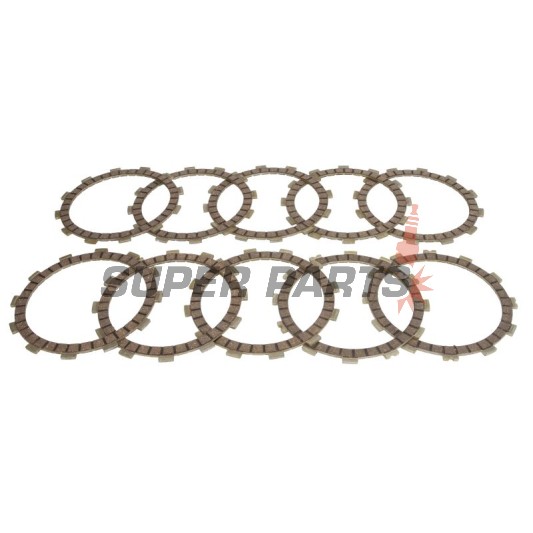 Съединител комплект (дискове) -4 RIDE- TCS1264, Honda CBR 125R 2004-2015, Honda CG 125M1 2002-2003, Honda CRF 230L 2008-2009