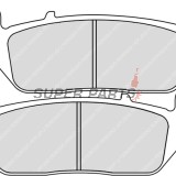 Накладки -FERODO- FDB664EF, Honda CB / CBR 600F / VFR 750F / Silver Wing, Triumph Bonneville / Street Triple / Scrambler, Indian Chief / Chieftain / Roadmaster, Cagiva Navigator, BMW C 600, Yamaha X-Max / Majesty 1990-2019