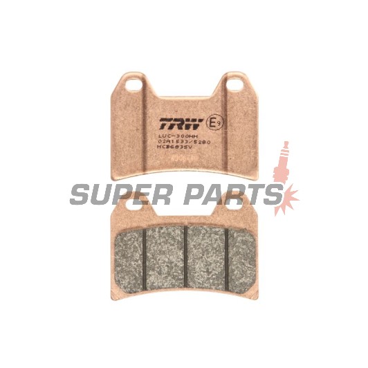 Накладки -TRW- MCB683SV, Aprilia Pegaso/RS/RSV, Benelli TnT/Tornado, BMW F/G/R nineT, Cagiva Raptor, Ducati Monster/Multistrada/SS, KTM Duke/LC4/SM, Moto Guzzi, Yamaha XT 660X