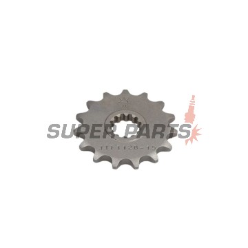 Преден пиньон -JT- JTF1120,15, 15 зъба, Aprilia MX 50 2003-2006, RS 50 1999-2005, RX 50 1998-2005, Tuono 50 2003-2005, Beta RR 50 2002-2020, Betamotor RR Racing 50 2005-2020, RR Supermotard 50 2002-2009, Yamaha DT 50 1997-2006