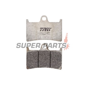 Накладки -TRW- MCB611CRQ, Yamaha BT Bulldog 1100, FJ-09 900, FJR 1300, FZ1 1000, FZ6 600, FZ8 800, FZS Fazer 600/1000, MT-01/07/09/10, TDM 900, XJR 1300, Tmax 530, XSR 700/900, XT 1200, XV 1700/1900, YZF/R1/R6/R7 600-1000 - 1996-2024