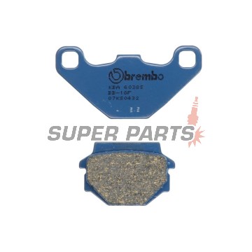 Накладки -BREMBO- 07KS0432, Alfer 250 / Aprilia Tuareg 350-600 / Buell 1200 / Gas Gas 80-125 / Husaberg 350-600 / Husqvarna 125-510 / Kawasaki 125-650 / KTM 125-600 / Kymco 50-125 / SYM 125 / Suzuki 50-125 / Yamaha 125 (1978-2009)