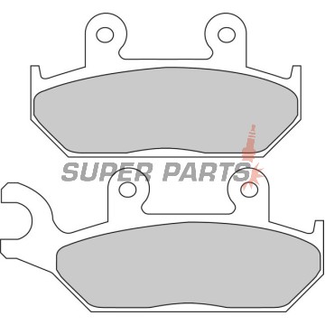 Накладки -FERODO- FDB737P, Yamaha XT600E/600Z Tenere, XTZ660 Tenere (1990-2003)
