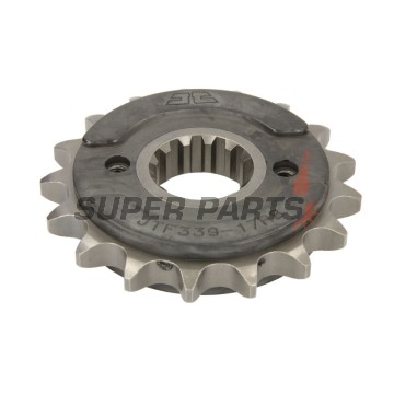 Преден пиньон -JT- JTF339,17RB, 17 зъба, с гумен демпфер, Honda CB 1000 1993-1998, CB 100 1976, CB 1100 1981-1983, 2000-2003, 2013-2015, CB 1300 1997-1999, 2003-2013, CB 750 1978-1984, CB 900 1979-1983, CBR 1000 1987-2000, CBR 1100 1996-2008