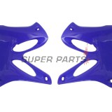 Предни странични пластмаси -POLISPORT- сини, YAMAHA YZ 125/250 2002-2014