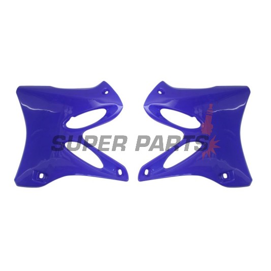 Предни странични пластмаси -POLISPORT- сини, YAMAHA YZ 125/250 2002-2014