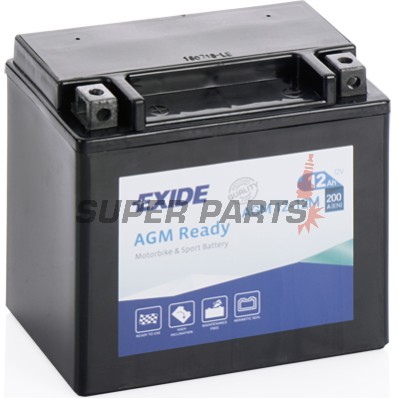 Акумулатор -EXIDE- AGM12-12M, 12Ah 12V