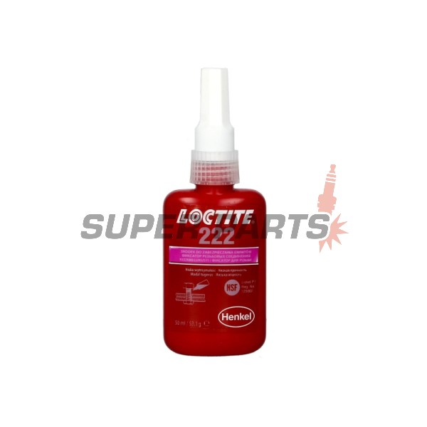 Осигурител за резби -LOCTITE- 222, за малки болтове, 50ml
