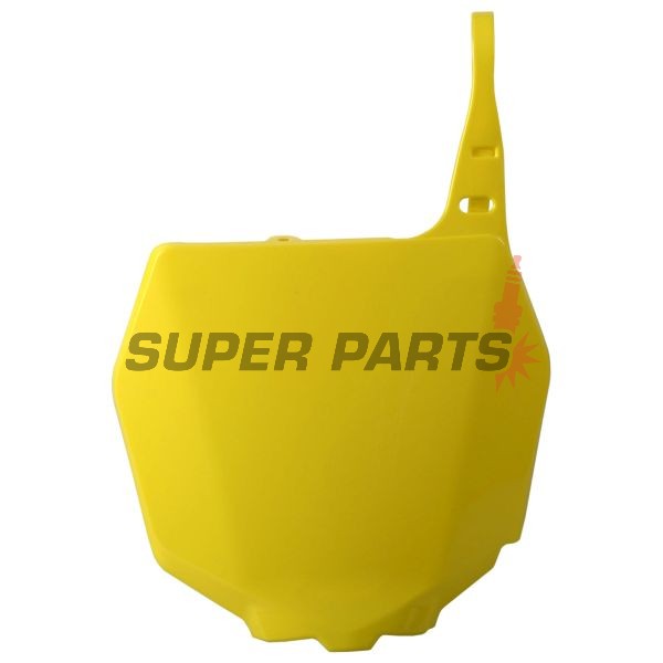 Мотокрос маска/табелка за номер -POLISPORT- жълта, SUZUKI RM, RM-Z 125/250 2001-2009