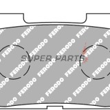 Накладки -FERODO- FDB2003EF, Yamaha FZ6 600 / MT-03 660 / SR 125 / XJ 600S Diversion / XV Virago 125 250 / XVS Drag Star 125 250 1100 / YP Majesty 250 400 (1995-2009)