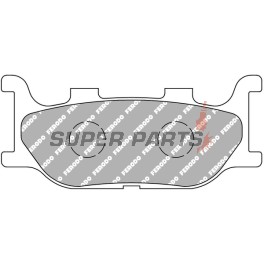 Накладки -FERODO- FDB2003EF, Yamaha FZ6 600 / MT-03 660 / SR 125 / XJ 600S Diversion / XV Virago 125 250 / XVS Drag Star 125 250 1100 / YP Majesty 250 400 (1995-2009)