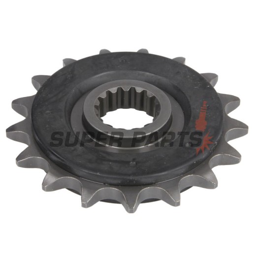 Преден пиньон -JT- JTF1902,17RB, 17 зъба, с гумен демпфер, Husqvarna Svartpilen 701 2019, KTM Adventure 640 1999-2007, Adventure 790 2019, Duke 640 2000-2006, Duke 690 2008-2019, Enduro 690 2008-2018, LC4 400 1997-2001, LC4 640 1999-2007