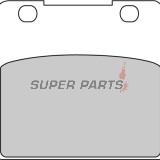 Накладки -FERODO- FDB389ST, Suzuki GSX/GSX-R 750/1100, RG Gamma 500, VL Intruder 1500LC, VS Intruder 600/750/800/1400 (1984-2003)