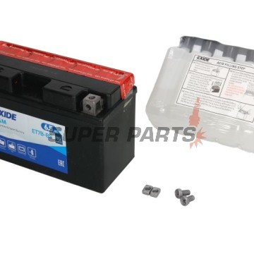 Акумулатор -EXIDE- YT7B-BS, 6.5Ah 12V