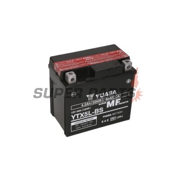 Акумулатор -YUASA- YTX5L-BS, 4Ah 12V