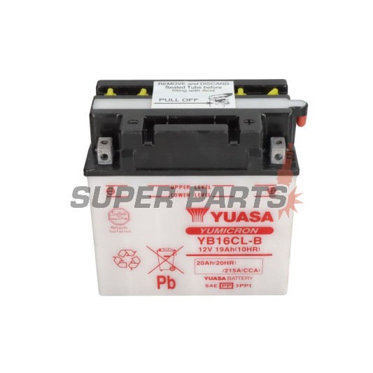 Акумулатор -YUASA- YB16CL-B, 20Ah 12V