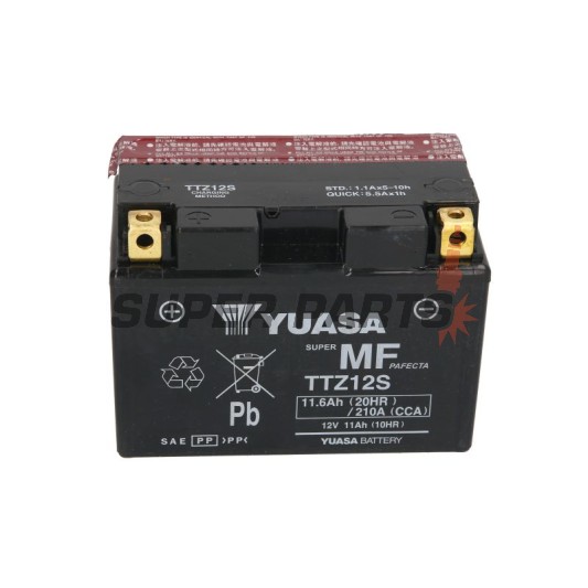 Акумулатор -YUASA- TTZ12S-BS, 11Ah 12V