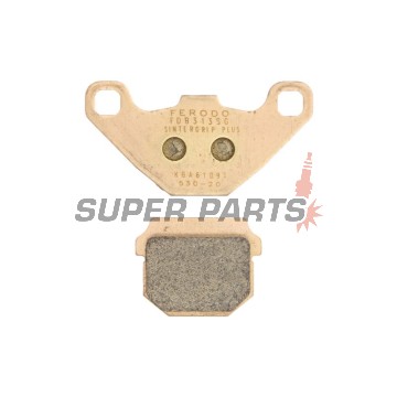 Накладки -FERODO- FDB313SG, Aprilia Pegaso/Tuareg/RS4 50-600 1989-2014; Kawasaki KDX/KMX/KX 100-250 1981-1998; Peugeot Vivacity/Speedake/Buxy 50-100 1994-2010; Suzuki Address/Street Magic 50-125 1995-2016