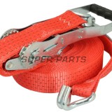 Колани за осигуряване комплект -CARGOPARTS- 7.5m, с тресчотка, 500daN, 8бр