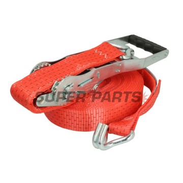 Колани за осигуряване комплект -CARGOPARTS- 7.5m, с тресчотка, 500daN, 8бр