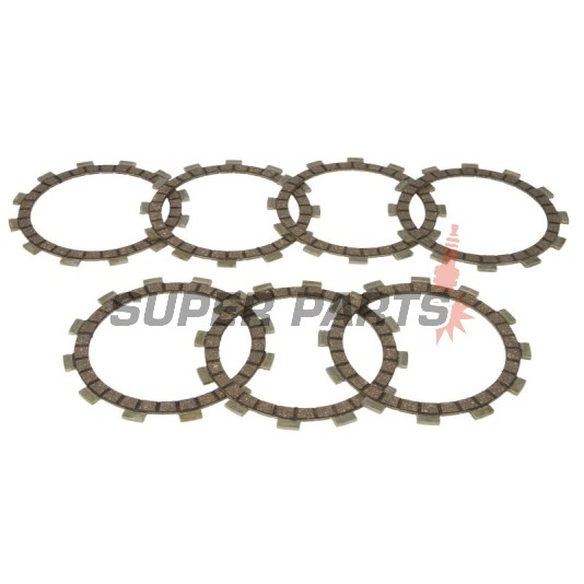 Съединител комплект (дискове) -4 RIDE- TCS2319, Yamaha TDR 250 1988-1992, Yamaha TZR 250 1987-1991, Yamaha WR 250 2007-2015